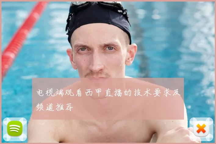 电视端观看西甲直播的技术要求及频道推荐